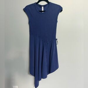 Daily Practice Anthropologie blue dress NEW size XXS Petite